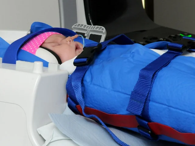 تجربه  «تغذیه و قنداق کردن» جهت انجام MRI مغز در نوزادان تا شش ماهگی