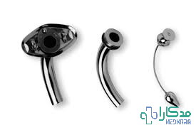 لوله تراکئوستومی دوجداره فلزی ضد زنگ