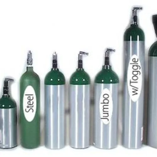 سیلندرهای اکسیژن آلومینیومی Aluminum Oxygen Cylinders