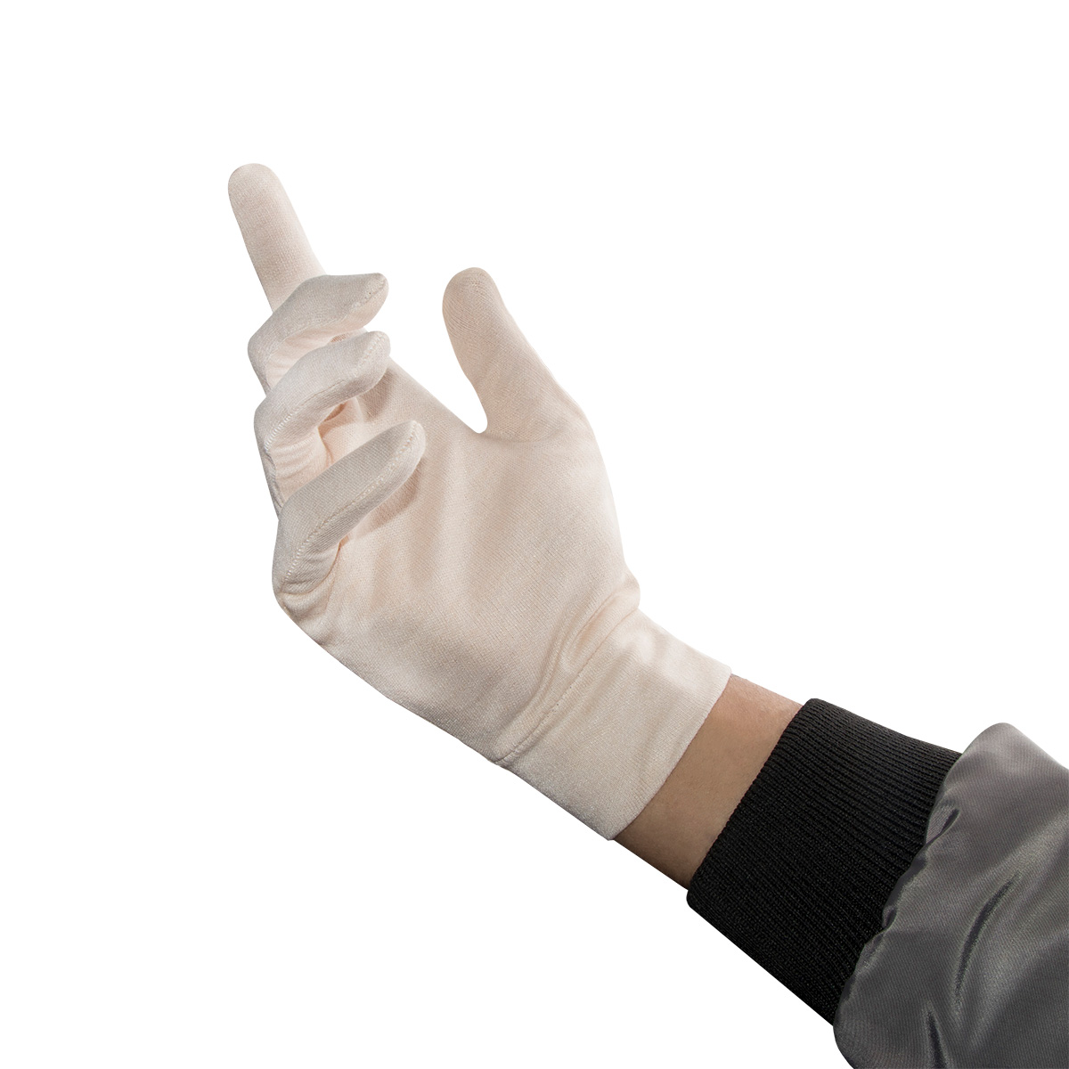 دستکش نخی ساقدار تک سلفون