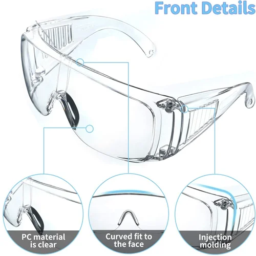 عینک محافظ چشم medical eye protectors